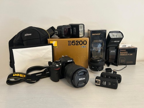 Fotocamera reflex nikon d5200 - fotocamera,