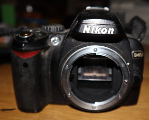 Fotocamera nikon d40 reflex - fotocamera,
